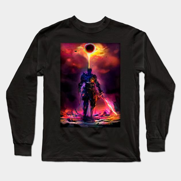 Dark Souls Ring Long Sleeve T-Shirt by Christian94